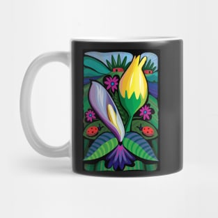 Swamp Flowers (Poster Dimensions) Mug